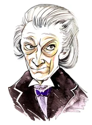 William Hartnell als Doctor Who in der BBC-Fernsehserie Doctor Who